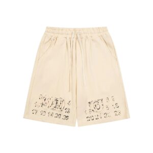 maison margiela mm6 print shorts