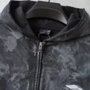 balenciaga mud dyed hoodie multi