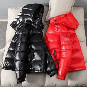 moncler down jacket black