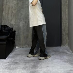 paris b color block pants