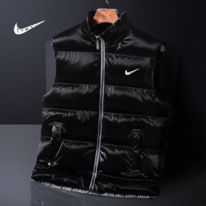 nike winter glossy vest jacket+three colors
