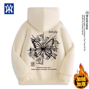 butterfly paisley hoodie