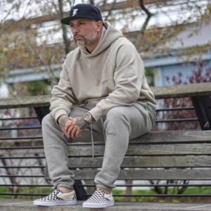 ​​essentials fw23 oversized hoodie (multi color)​