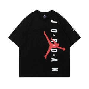 jordan's 2025 spring fresh graphic tee black and white