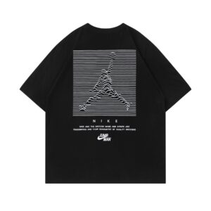 jordan spring 2025 graphic tee white and black