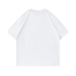 jordan 2025 spring embroidered tee white and black