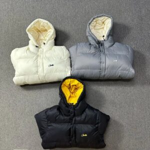 corteiz puffer jacket multicolor
