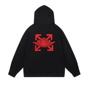 air jordan fleece hoodie 2024(gray and black)