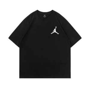 jordan spring 2025 graphic tee white and black