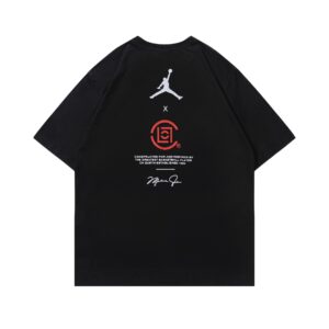 air jordan collaboration tee (white and black)