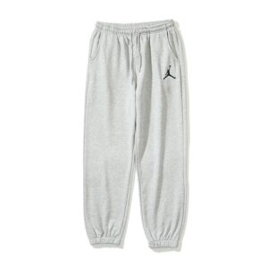 air jordan street style sweatpants (gray and black )
