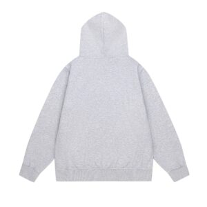 air jordan 2024 fleece hoodie ( gray and black)