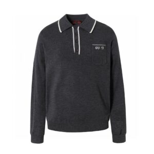 spring gu polo sweater