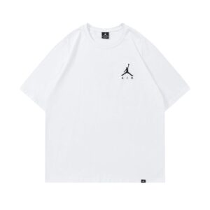 air jordan spring 2025 graphic tee(white and black)