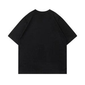 jordan 2025 spring embroidered tee white and black