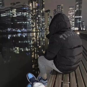 trapstar black detachable hood jacket