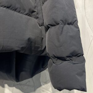 balenciaga coca down jacket black