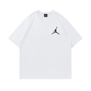jordan spring 2025 graphic tee white and black