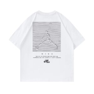 jordan spring 2025 graphic tee white and black