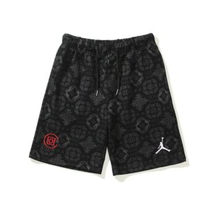 air jordan 2025 summer casual shorts black and white patterns