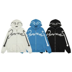 corteiz demon hoodie multicolor