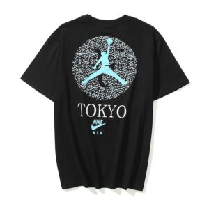 tokyo air jordan tee ( black and white)