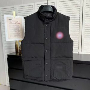 canada goose vest multicolor