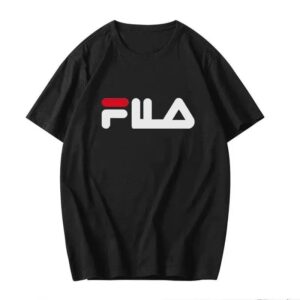 fila summer brand tee+white and black