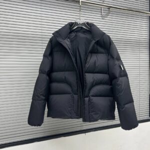 m brand puffer jacket black