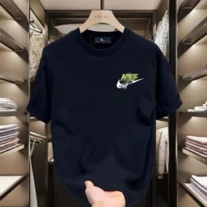 nike 2025 summer cotton t shirt+white and black