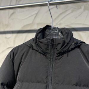 balenciaga coca down jacket black