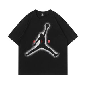 air jordan 2025 spring graphic tee (white and black)