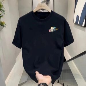 nike trendy cotton t shirt+white and black