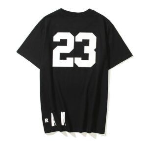air jordan spring summer t shirt (white and black)