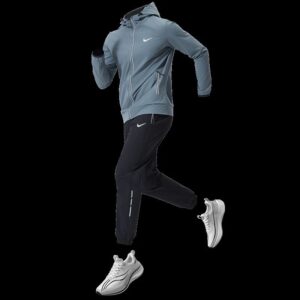 nike running jacket set