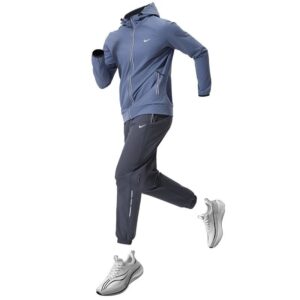 nike running jacket set