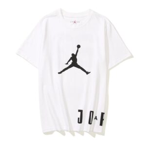 air jordan spring summer t shirt (white and black)