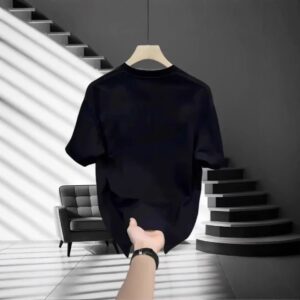 nike cotton heavyweight tee+ white and black