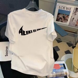 nike men's summer cotton t shirt+white and black