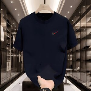 nike summer tee+ white and black