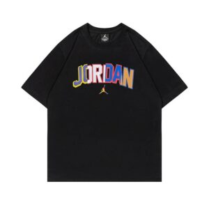 air jordan 2025 spring graphic tee (white and black)
