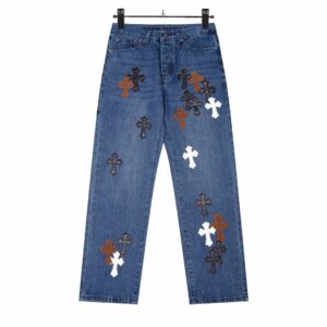 chromeheart cross denim jeans