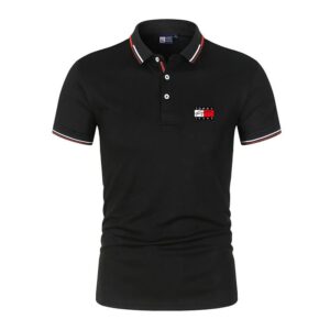 tommy hilfiger men's polo shirt multi color