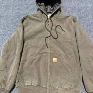 carhartt canvas hooded jacket multi
