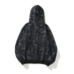 air jordan casual hoodie( white and black)