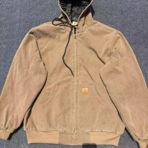 carhartt canvas hooded jacket multi