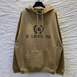 luxury b print hoodie