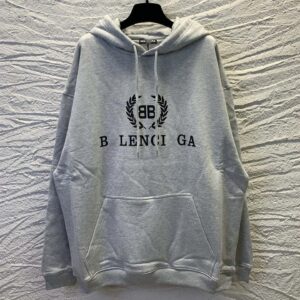 luxury b print hoodie