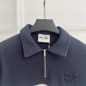 ​miu miu vintage stripe crewneck (unisex blue/white)​