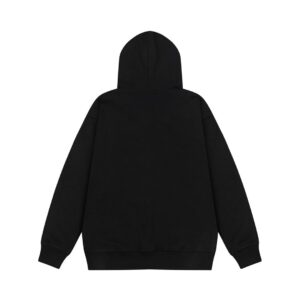 gu logo print hoodie